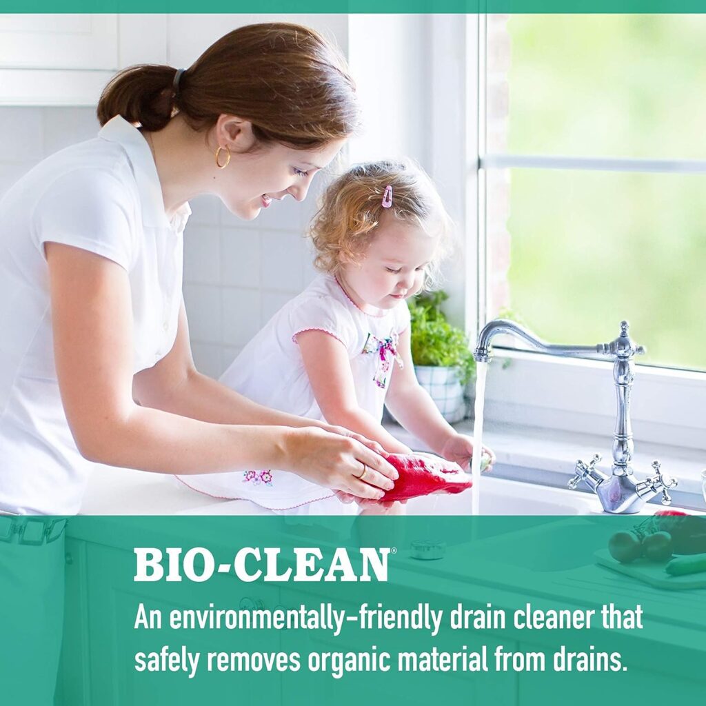 Bio-Clean Drain Septic 2# Can Cleans Drains- Septic Tanks - Grease Traps All Natural and 100% Guaranteed No Caustic Chemicals! Removes fats Oil and Grease, Completely Cleans Your System.