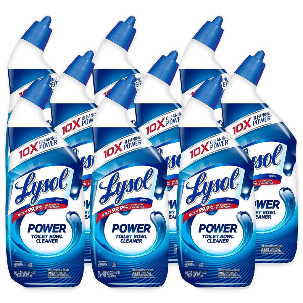Lysol Toilet Bowl Cleaner: Septic Tank Safe Formula For Effective Cleaning