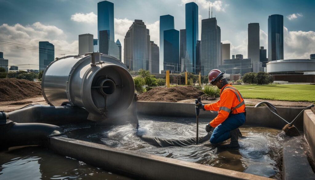 Houston septic tank cleaning