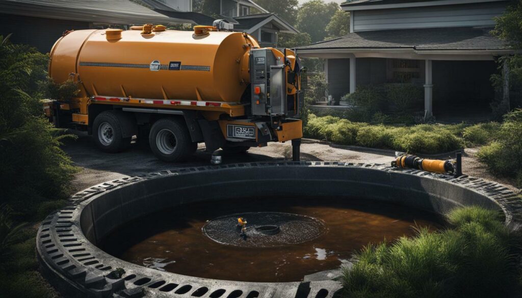 emergency septic tank cleaning