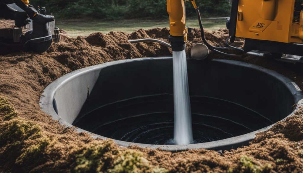 professional septic tank cleaning