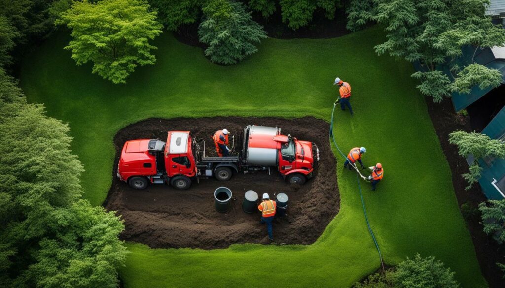 professional septic tank cleaning