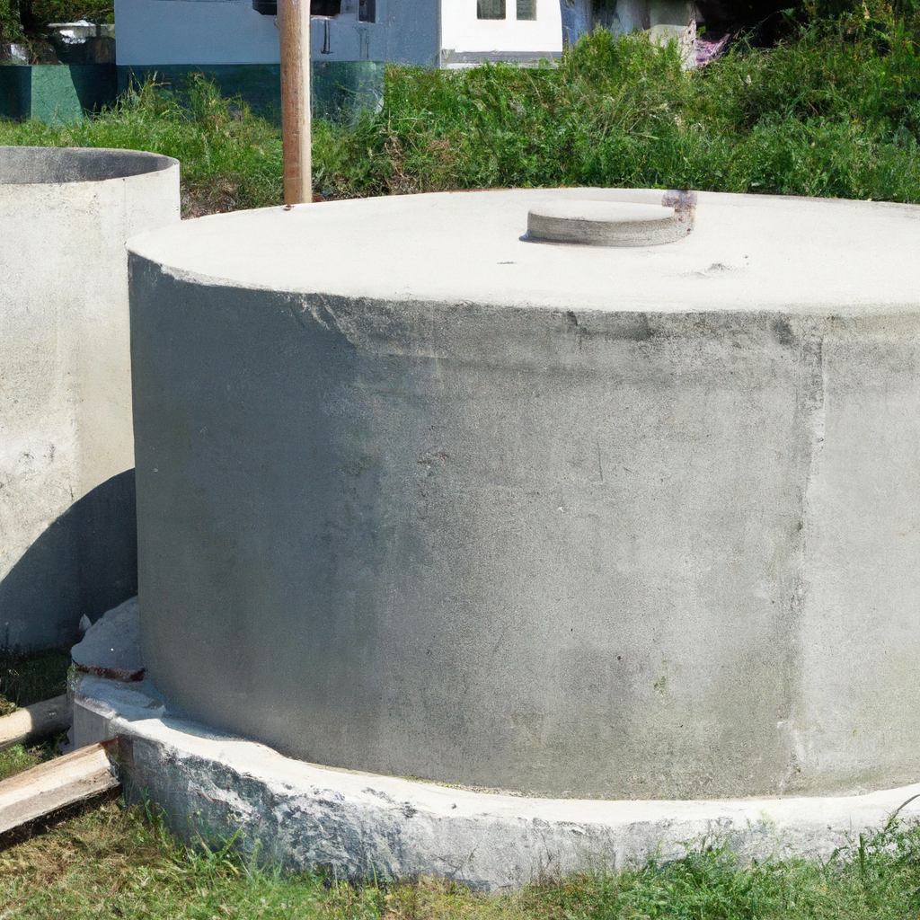 What Does a Concrete Septic Tank Look Like
